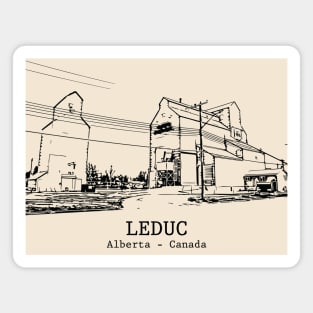 Leduc - Alberta Magnet